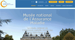 Desktop Screenshot of musee-assurance-maladie.fr