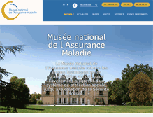 Tablet Screenshot of musee-assurance-maladie.fr